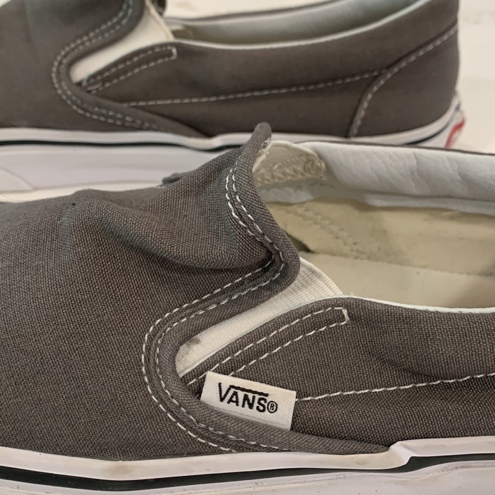 VANS grey and white sneakers - Picture 4 of 10
